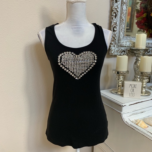 INC International Concepts Tops - INC heart tank top size L 0044